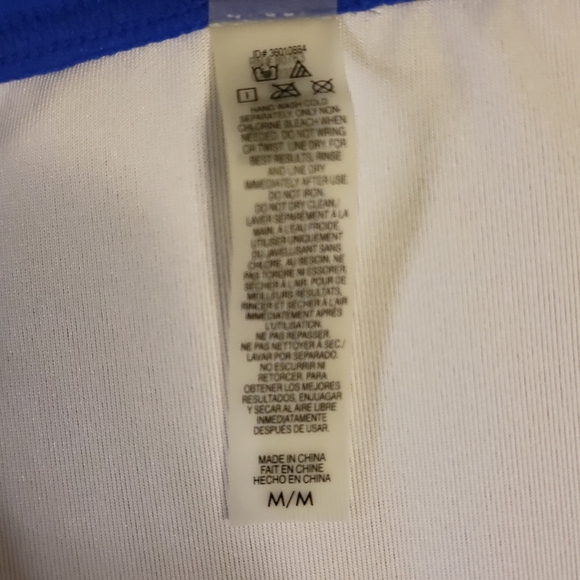 Victoria's Secret Womens Royal Blue Skirted Bikini Bottom Size M - Picture 5 of 6